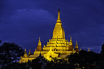 Gawdawpalin Temple in Bagan, Myanmar (Burma)